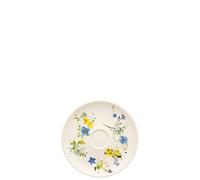 Rosenthal Brillance Fleurs des Alpes Coup - Platillo para taza de café, diseño de flores