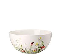 Rosenthal Brillance Fleurs Sauvages Ensaladera, Porcelana De Hueso, Multicolor, 26 cm