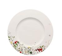 Rosenthal Brillance Fleurs Sauvages Plato Llano con ala, Porcelana De Hueso, Multicolor, 28 cm