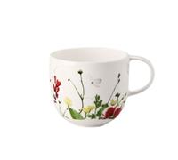 Rosenthal Brillance Fleurs Sauvages Taza de Café Alta, Porcelana De Hueso, Multicolor, 15x15x2 cm