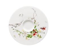 Rosenthal Brillance Fleurs Sauvages Platillo para Taza Alta de Café, Porcelana De Hueso, Multicolor, 15x2x15 cm