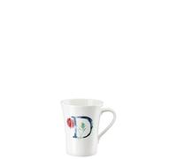 Rosenthal Hutschenreuther Flower Alphabet - Taza con asa (0,40 L), diseño de dalia