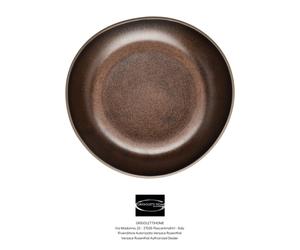 ROSENTHAL - Junto shiny bronze - plato hondo CM 22 - Distribuidor Autorizado