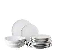 Rosenthal Junto - Vajilla de porcelana (18 piezas, para 6 personas), color blanco