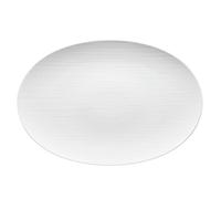 Rosenthal Mesh Blanco Placa Ovalada de Porcelana 42 cm
