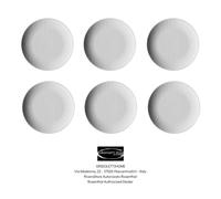 Rosenthal - Mesh Blanco - Set 6 Platos Pisos Fruta Postre CM 21 - Detallista