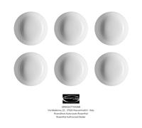 Rosenthal - Mesh Blanco - Set 6 Platos plato de sopa Ø CM 21 - Detallista