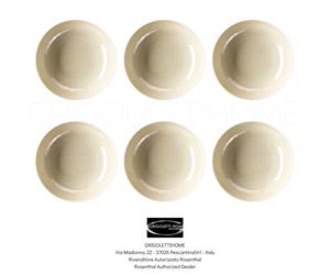 Rosenthal - Mesh Colours Cream - Set 6 Platos plato de sopa Ø CM 21 - Detallista