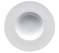 Rosenthal Plato hondo Mesh Rim 28 cm blanco