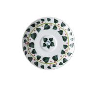 Rosenthal Plato para taza espresso Magic Garden Foliage 12 cm blanco-verde
