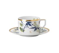 Rosenthal Taza de té y platillo Rosenthal Heritage Turandot blanco