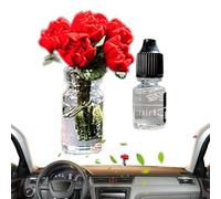 Roses - Difusor de rosas de arcilla, ambientador de rosas para coche, difusor de rosa de arcilla para consola central Soydan