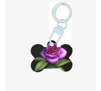 Roses in Bloom - Etiquetas de identificación de mascotas acrílicas en forma de hueso, perfectas para perros y gatos pequeños a grandes, lindas y funcionales