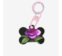 Roses in Bloom - Etiquetas de identificación de mascotas acrílicas en forma de hueso, perfectas para perros y gatos pequeños a grandes, lindas y funcionales