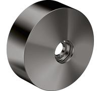 roseta de extensión hansgrohe AXOR One, 13610330, color: Polished Black Chrome