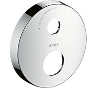 roseta de extensión hansgrohe AXOR, redonda, de 2 orificios, con flecha de re...