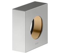 Roseta de extensión KEUCO para válvulas ocultas, forma de roseta cuadrada, 59551210282, Color: acabado en acero inoxidable