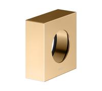 Roseta de extensión KEUCO para válvulas ocultas, forma de roseta cuadrada, 59551250282, Color: latón cepillado