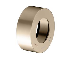 Roseta de prolongación KEUCO para mezclador monomando empotrado, 59551030381, Color: bronce cepillado