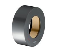 Roseta de prolongación KEUCO para mezclador monomando empotrado, 59551130381, Color: Negro cromo cepillado