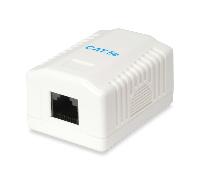 Equip 235113 caja de tomacorriente RJ-45 Blanco - Caja registradora (54 mm, 29,5 mm, 39 mm, 30 g, 54 mm, 39 mm)