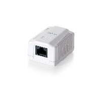 Equip Roseta de superficie Cat6 - RJ45 hembra - Accesorio para redes - Blanco