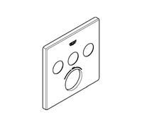 Roseta GROHE 49042 Para SmartControl UP-THM Cuadrada Con 3 ASV Supersteel