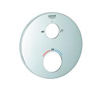 Roseta GROHE 49075 Redonda Para Juegos De Montaje De Termostato Cromado