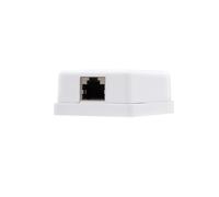 Roseta rj45 superficie ftp cat5e 1 toma blanco