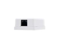 Roseta rj45 superficie utp cat5e 1 toma blanco