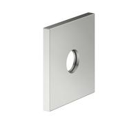 Rosetón KEUCO sobredimensionado para empotrar G 1/2, angular, 59545060092, Color: acabado en acero inoxidable