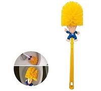 Rosetor - 1 cepillo de inodoro Donald Trump divertido, para hacer que el inodoro sea genial de nuevo, limpiador creativo para baño de baño, Commander in Crap.