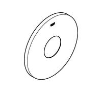 ROSETTE GROHE 48428 Redonda Para Juegos De Montaje EHM Supersteel