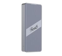 Rosewill Caja SSD M.2 NVMe de 40 Gbps con Ventilador de refrigeración, Placa Trasera Transparente, Compatible con SSD M.2 NVMe hasta 8 TB, Compatible con Thunderbolt 3/4/USB4/3.2/2.0 M1 M2 Pro/MAX PC