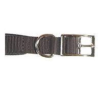 Rosewood 38482 clásico Soft Protection Perros Collar, collar del Envío: 36 cm, ancho: 16 mm, color negro