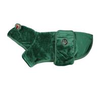 Rosewood Abrigo de Secado de Oso de Peluche Verde para Perros, Mediano, Suave y Absorbente, Bata de baño de Secado rápido para Mascotas, Acogedor y cálido, fácil Ajuste, Ideal para después del baño