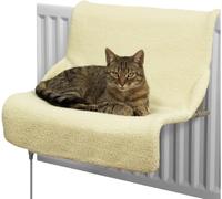Rosewood Cama para Gatos 2 en 1 - Hamaca de Radiador y Cubo de Felpa