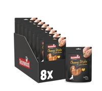 Rosewood Chewy Sticks Chicken Medium - Palitos masticables con Piel de Ternera y Pollo, Snacks masticables para Perros, ayudan con el Cuidado Dental, sin Cereales, sin aditivos Artificiales, 6x100 g