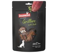Rosewood Grillers Pato - Snack Blando para Perros, Golosina Natural 100 g