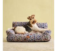 Rosewood Joules Sofá Cama Floral para Perros, Cama para Perros pequeños, Acolchado Grueso, Base Antideslizante, Lavable, Cama de Lujo para Mascotas para Perros y Gatos pequeños
