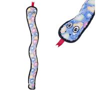 Rosewood Juguete de peluche de lujo de Rope and Squeak Snake para perros de calidad, 69 cm, para todas las razas