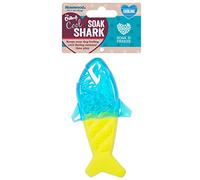 Rosewood Juguete de refrigeración para Perros al Aire Libre, tiburón dentición congelable para el Verano.