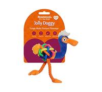 Rosewood Mini Juguete para Perros de Flamenco Resistente con múltiples Texturas