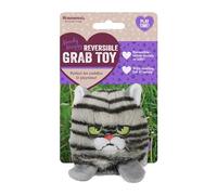 Rosewood Moody Moggy - Juguete Reversible de Agarre - Juguete Interactivo de Doble Cara para Gatos para Jugar y Hacer Ejercicio