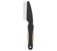 Rosewood Peine Antipulgas para Perros y Gatos - Elimina Pulgas y Lentones - Negro - Ideal para Zonas Sensibles como Orejas y Nuca
