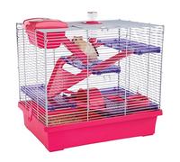 Rosewood Pico Jaula para hámsteres, Extragrande, Rosa