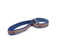Rosewood Rayas Reflectantes, Correa Azul y Naranja con Mango Acolchado Extra Suave, 40 Pulgadas