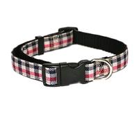 ROSEWOOD rosewod Comprobar Collar de Perro, 14 - 50,8 cm, Rojo