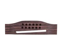 Rosewood Saddle Bridge, 12 cuerdas Rosewood Saddle Bridge Sadwood Bridge Saddle Rosewood Guitar Bridge Saddle Guitarra acústica Bridge Acoustic Guitar Bridge Replacement Folk Guitar Parts