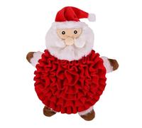 Rosewood Steve Santa Snuffle Mat - Juguete para Perro, Rompecabezas de Navidad para Trabajo de Nariz, estimulación Mental y alimentación Lenta, Juguete Interactivo de enriquecimiento navideño para